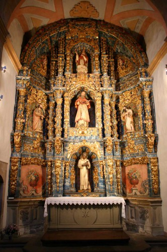 Retablo de San Pío V y San Martín de Porres
