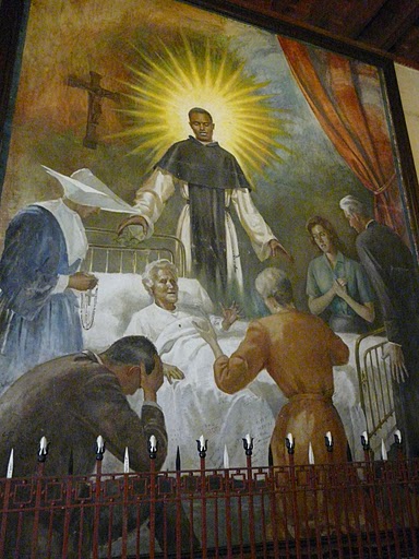 Convento de Santo Domingo, Primer milagro de San Martin de Porres para la canonizacion.