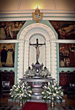 Cristo Crucificado Sala Capitular Convento Santísimo Rosario