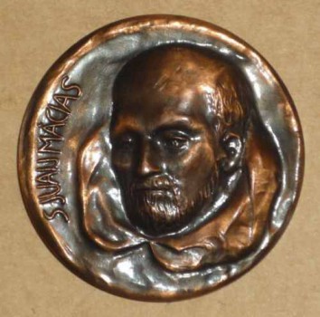 Medalla conmemorativa canonización de San Juan Macías - Tommaso Gismondi